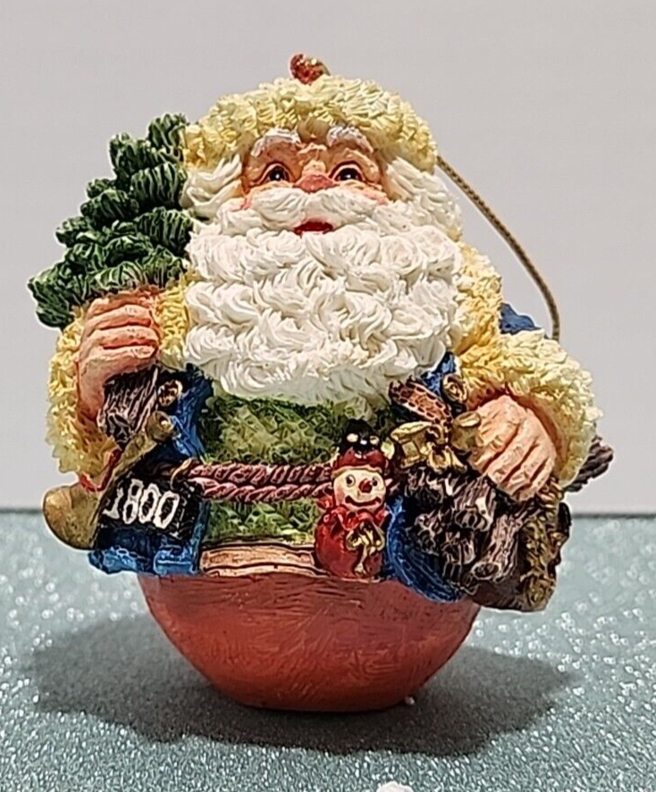 Roman American Santas Through the Decades 1800 Roly Poly Santa