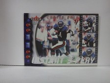 2000 Ultra Instant Three Play Chicago Bears Football Card #2 Curtis Enis