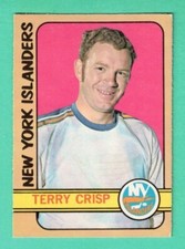 (1) TERRY CRISP 1972-73 O-PEE-CHEE # 88 ISLANDERS 2ND YEAR EX-MT CARD (H6504)
