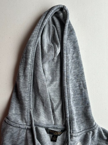 Rocawear Gray Pink White Vintage Y2K Hoodie Sweatshirt Women's Size Large - Picture 15 of 15