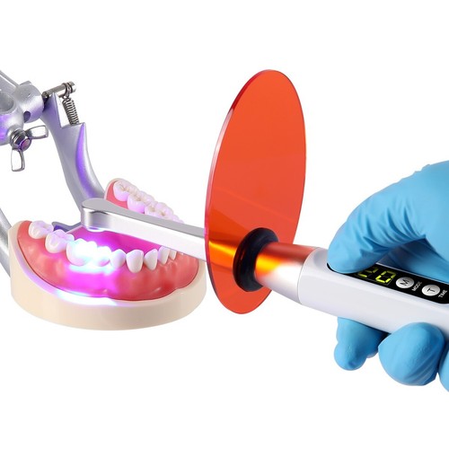 AZDENT Dental Curing Light 1 Sec Curing 3 Modes Intensity 2200mw Wide Spectrum - Picture 10 of 19