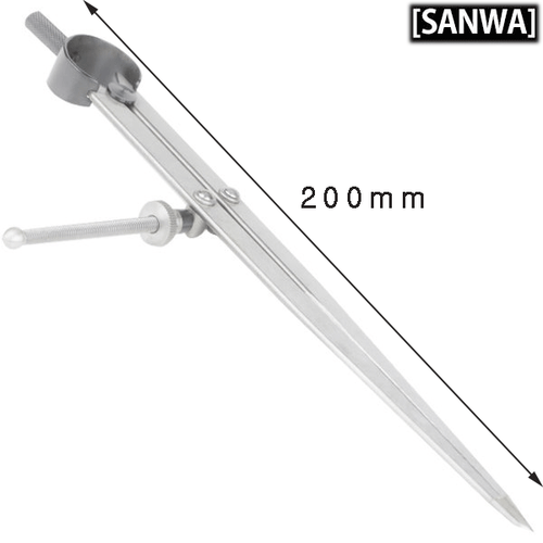JAPAN Sanwa Divider Compass Length 150,200, mm SD-6,8 - Picture 4 of 5