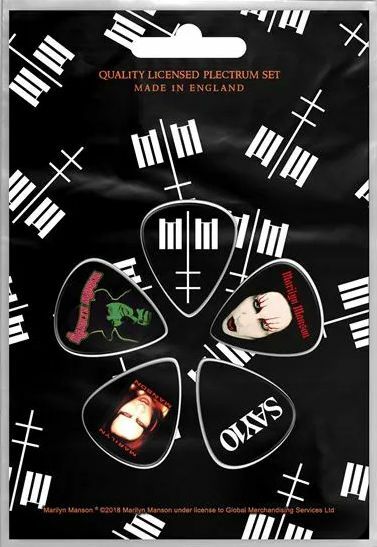 Marilyn Manson Guitar Picks (Set of 5)