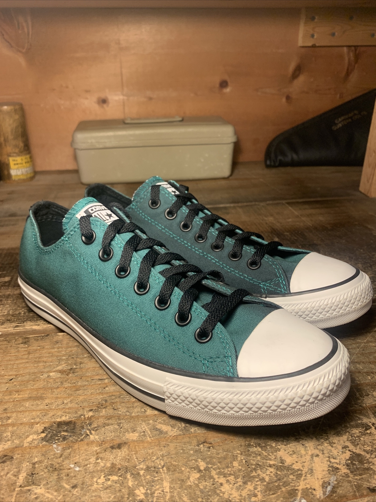 Converse All Star Low Top Sneakers Alpine Green Gradient 143173F Men 9,  Women 11 | eBay
