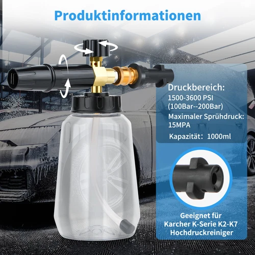 Reinigungspistole Druckluft Reiniger kfz Auto PKW Blowgun Innenraum Waschpistole - Bild 9 von 40