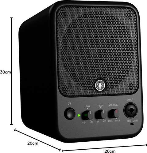Yamaha Altoparlante Monitor Alimentato 30W MS101-4 Nero - Foto 22 di 22