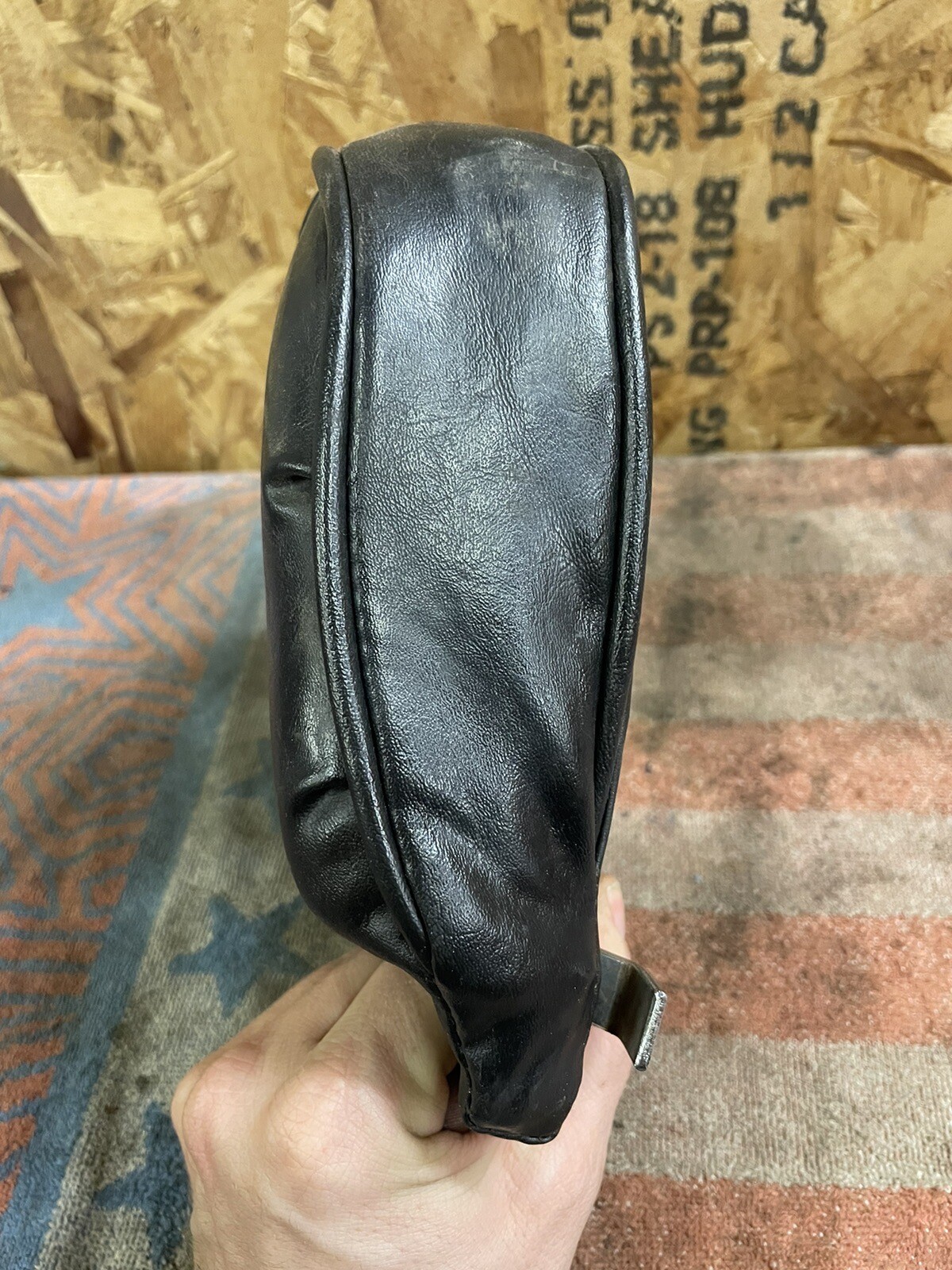 HarleyDavidson Sissy Bar Pad Shovelhead Ironhead Sportster Fxr Dyna eBay