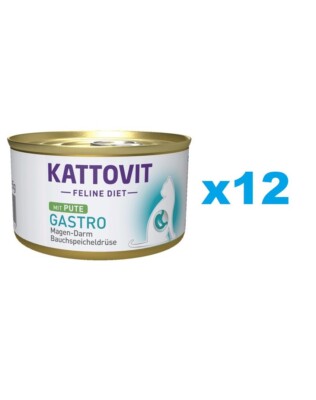 KATTOVIT Feline Diet Gastro Pute 12 x 85 g