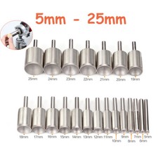 5mm-25mm Diamond Burr Mounted Point Concave Jade Agate Beads Grining Fine/Coarse