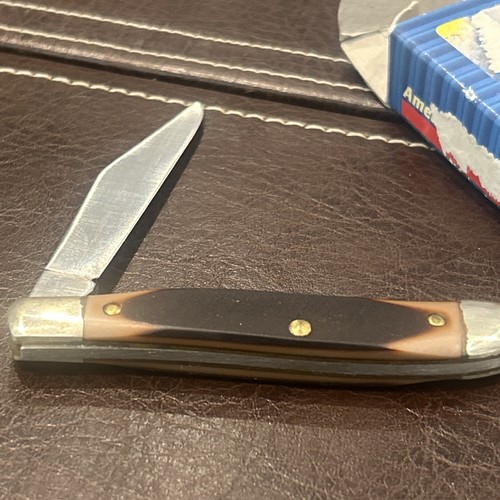 New Vintage Schrade USA Old Timer 120T Folding Pocket Knife W/ Papers Box - Picture 7 of 8