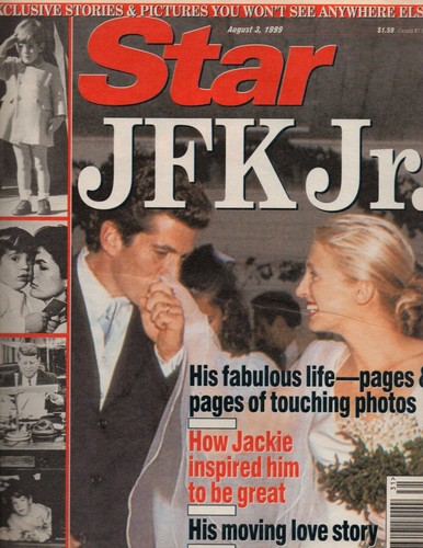 Star Magazine August 3 1999 John Kennedy Jr Tribute Life Story