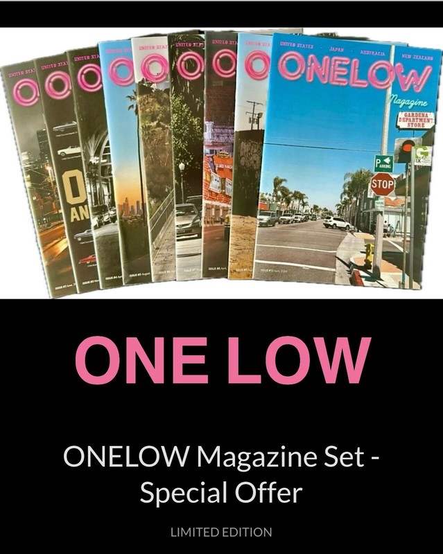ONELOW Lowrider Japanese Magazine Set #2-#10