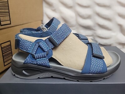 Ecco X-Trinsic Sandals Sea Port Mens Size 7 Blue | eBay