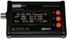 PIRA P275 FM Broadcast Analyzer Modulation Meter RDS Decoder