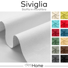Siviglia Tessuto al metro microfibra effetto scamosciato stoffa per tappezzeria