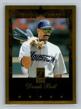 1997 Donruss Elite Gold Stars Derek Bell #146 Houston Astros