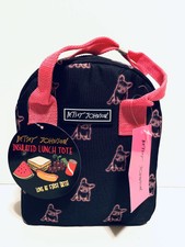 betsey johnson apple lunch bag