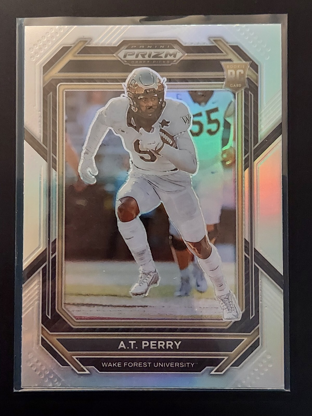 AT Perry Panini Prizm Draft Picks #140 Silver