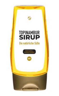 Topinambur Sirup, Vegan, ohne Zuckerzusatz, Prebiotischer Süssstoff aus Erdbirne