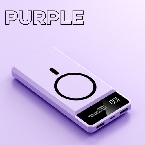 2000000mAh Magnetic Wireless Charger Power Bank External Battery For iPhone - Picture 13 of 14