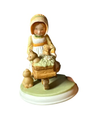 Holly Hobby Limited Edition Joyful Spring  hand painted porcelain figurine