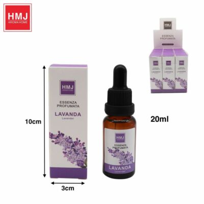 12er Set Ätherische Öle 20ml Aromatherapie Raumduft Lavendelduft hmj