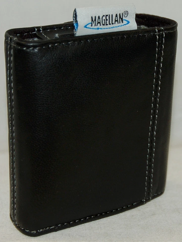 NEW OFFICIAL Magellan GPS Case Leather GPS BLACK roadmate 1200 1210 1212 1220 - Image 3 of 4