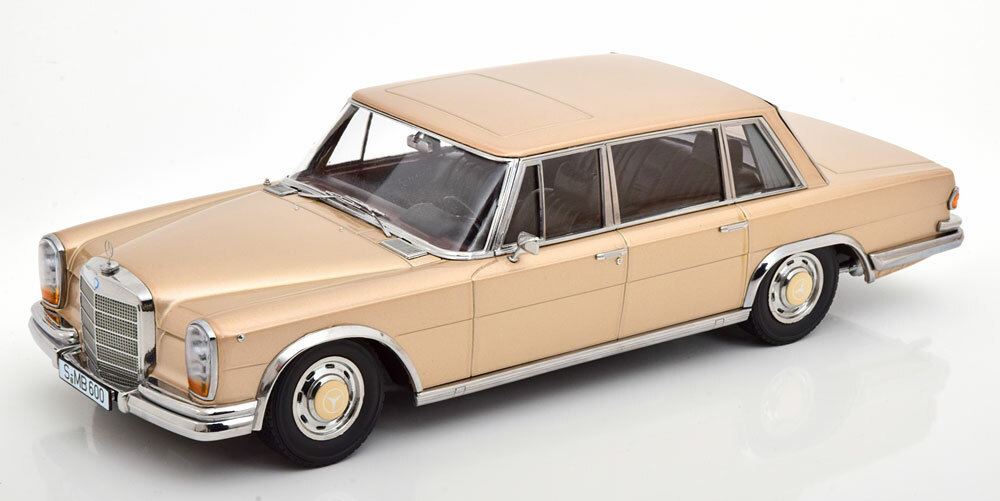 KK SCALE MODELS 1963 Mercedes Benz 600 SWB W100 Light Gold