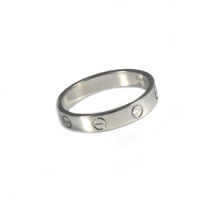 Cartier Love Ring サイズ59 クラッシック プラチナ モデル Cartier Love Ring in platinum. Size 59 (US size 9). | Gray & Sons