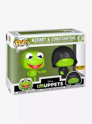 Funko Pop! Vinyl: The Muppets - Kermit & Constantine 2-Pack - Hot Topic...
