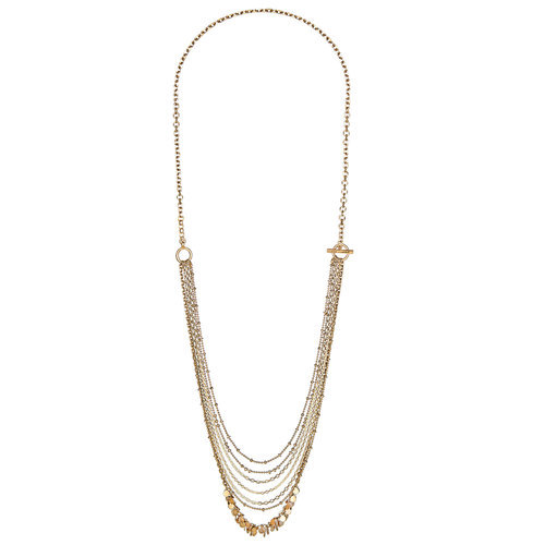 Chloe and Isabel Positano Convertible Layered Necklace N415
