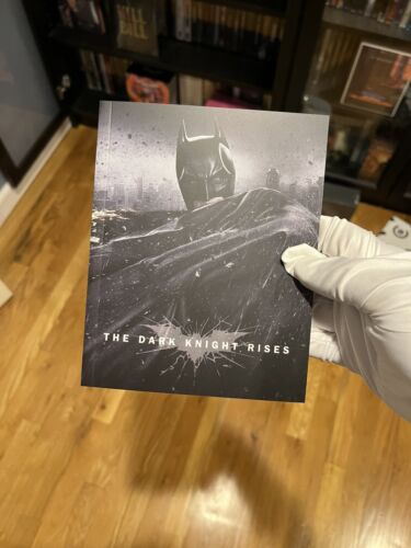 The Dark Knight Rises Manta Lab Fullslip 4K UHD Blu-Ray Debossed Steelbook - Picture 6 of 11