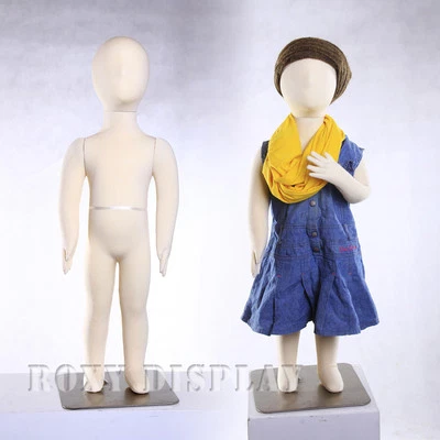 ROXY DISPLAY Child Flexible Bendable Full Body Form 1 years Manikin Dress Form #CH01T
