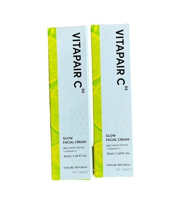 Nature Republic Vitapair C D2 Glow Facial Cream (2) 1.69 fl. oz.