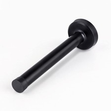 Door Stops, 5 Inch Long Door Stopper, Wall Mount, Heavy Duty Solid Black Door...