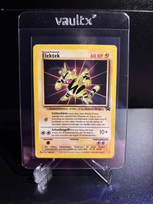 Pokemon Elektek WP 2 Black Star Promo Deutsch Excellent