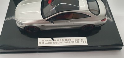 1/43 VERY RARE BRABUS 850 S63 S-CLASS 6.0 BITURBO COUPE 2015