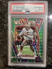 2021 Panini Mosaic Green Prizm Joe Montana Autographed Psa DNA Beckett 49ers