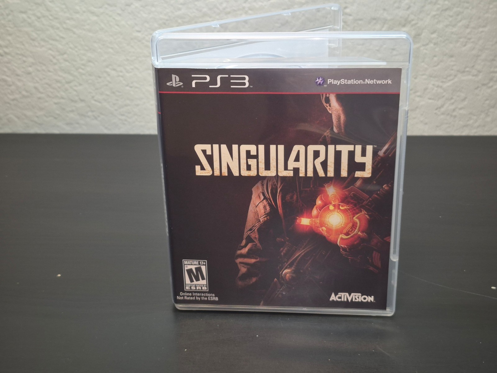 PS3 Singularity Game 2010 Sci-Fi FPS Time Loop Clean CIB Mint Disc + Manual