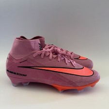 Nike Men  s 5.5 Mercurial Superfly 10 Elite FG Soccer Cleats Pink FQ1454-600 NEW