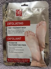 Global Beauty Care Exfoliating Foot Treatment Mask - NEW SEALED