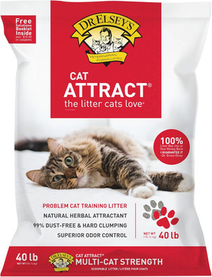 Dr. Elsey'S Premium Clumping Cat Litter - Cat Attract - 99% Dust-Free, Low Track