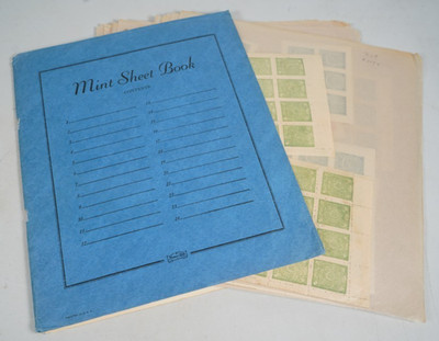 AFGHANISTAN MINT STAMP COLLECTION 70 FULL SHEETS & BLOCKS IN SH FILE
