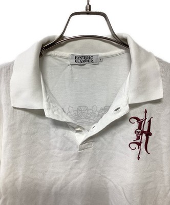 ヒステリックグラマーメンズSポロ Hysteric Glamour Polo shirt Size: S White Men | eBay