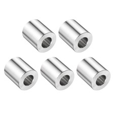 5pcs Stainless Steel Spacer 1/2" Bore x 1" OD x 1" Length