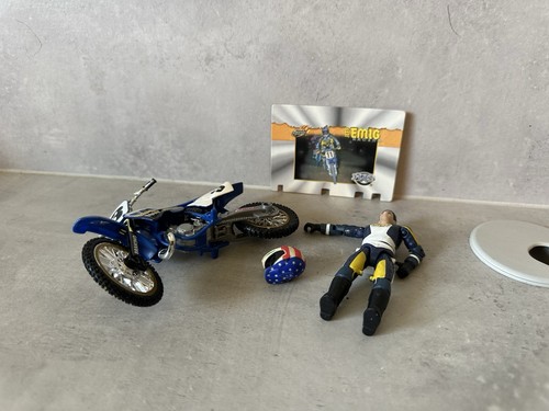 Jeff Emig #3 Road Champs MXS Dirt Bike Toy Motocross Figure Yamaha Moto MX Rare - Picture 10 of 14