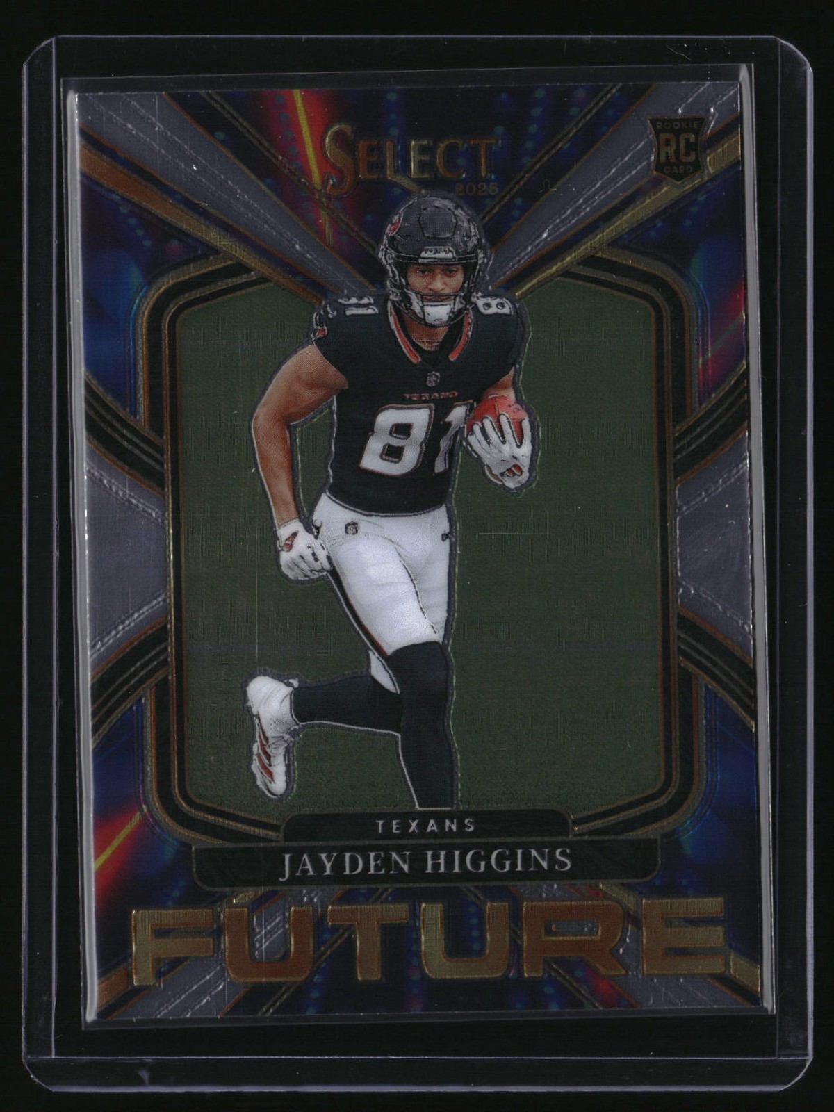 2025 Panini Select #7 Jayden Higgins Select Future