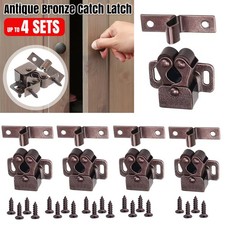 UP8 Twin Double Roller Catch Latch Cupboard Wardrobe Furniture Home Caravan Boat