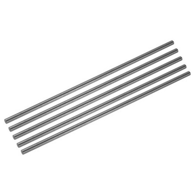 5pcs Graphite Rod Graphite Stirring Rod Stick Rod 200x5mm Black