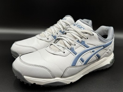 Size 8 - ASICS Men's GEL-PRESHOT Spikeless Golf Shoes Gray Blue
